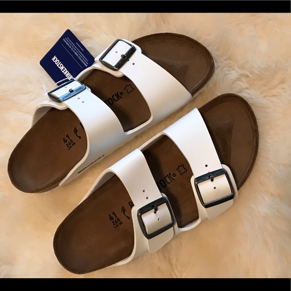 Birkenstock’s sandals new with the tag